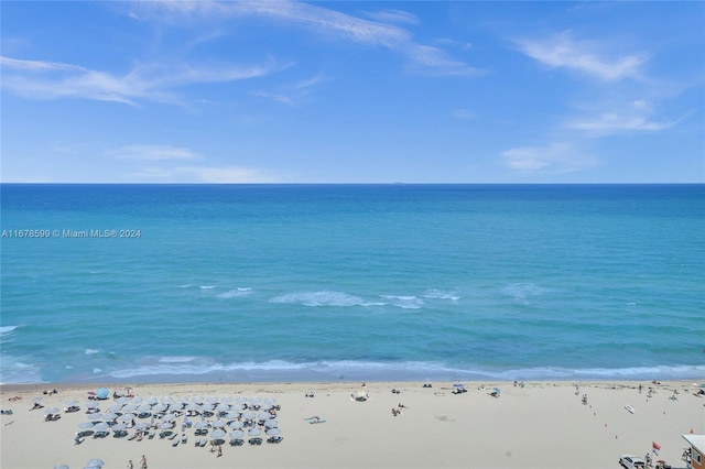 4111 S Ocean Dr Unit 1201, Hollywood, FL 33019 - water view featuring nearby beach