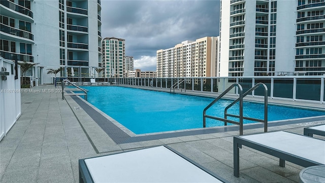 view of pool