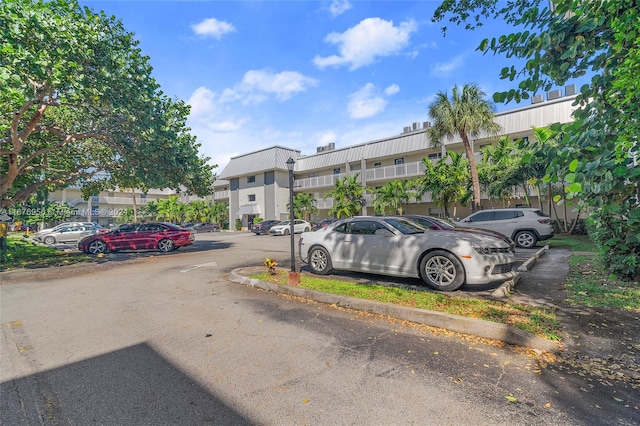 view of car parking