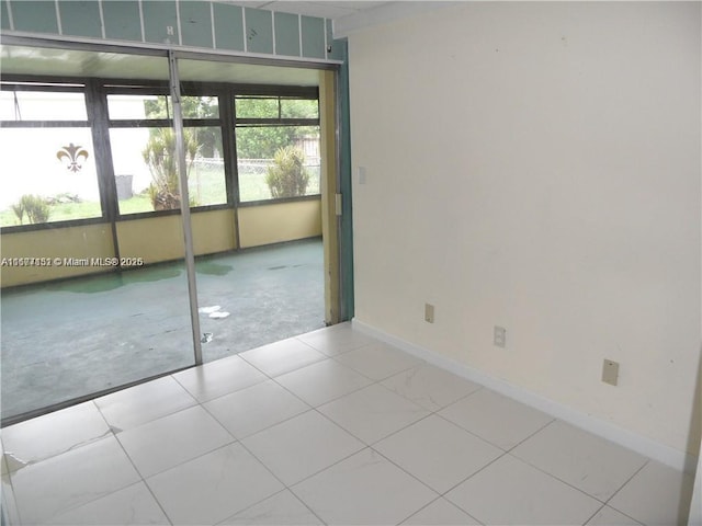 view of unfurnished room