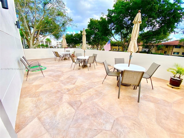 view of patio / terrace