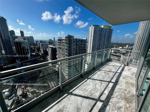 92 SW 3rd Unit 3605, Miami, FL 33130 - balcony with a view of city
