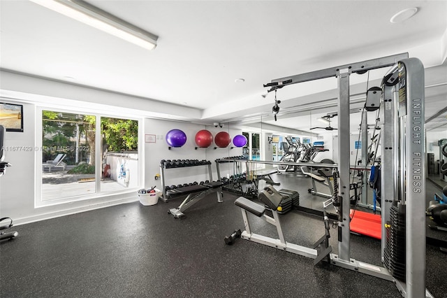1627 Brickell Ave Unit 1906, Miami, FL 33129 - view of exercise room