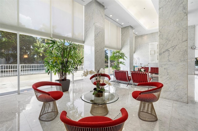 1627 Brickell Ave Unit 1906, Miami, FL 33129 - lobby with a towering ceiling