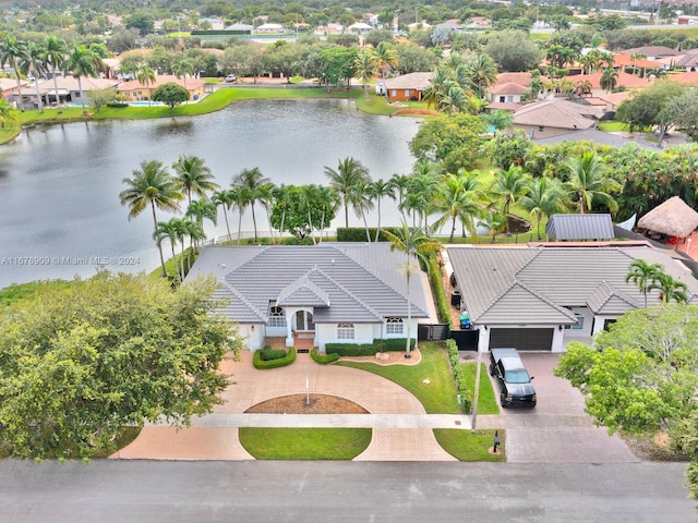 9026 NW 173rd Ter, Hialeah, FL 33018 - aerial perspective of suburban area featuring a nearby body of water