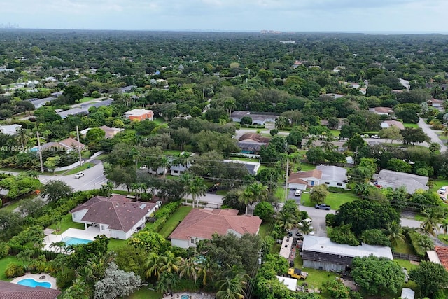 aerial view