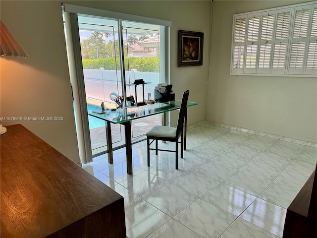 3440 NE 170th St, North Miami Beach, FL 33160 - dining space with baseboards