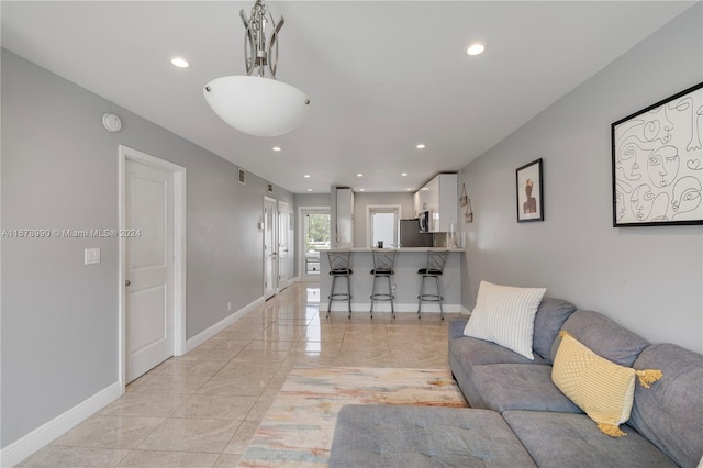 view of living room