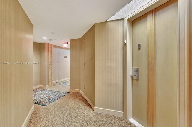 20185 E Country Club Dr Unit 2209, Aventura, FL 33180 - corridor with carpet flooring and baseboards