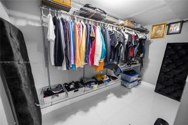 13550 SW 99th Pl, Miami, FL 33176 - spacious closet with tile patterned floors