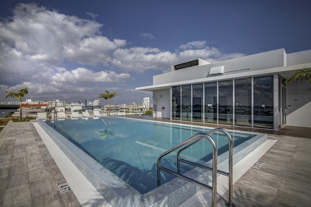 9940 W Bay Harbor Dr Unit 7G-N, Bay Harbor Islands, FL 33154 - view of community pool