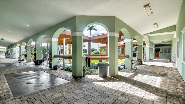 view of building lobby