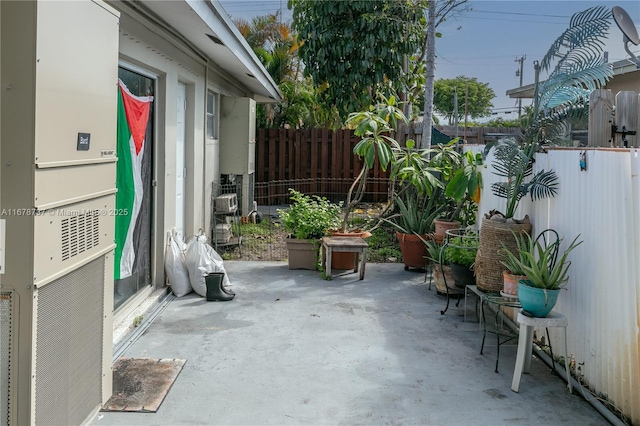 view of patio