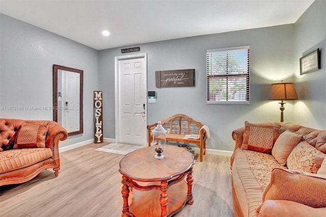 3544 W 94th St, Hialeah, FL 33018 - living area with light wood-type flooring and recessed lighting