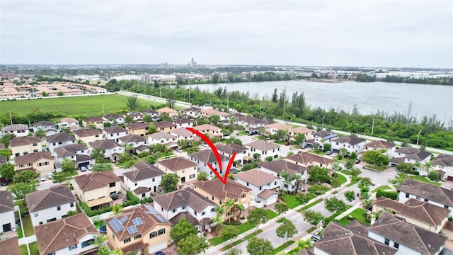 3544 W 94th St, Hialeah, FL 33018 - aerial view of property and surrounding area with a nearby body of water