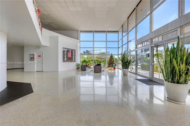 view of community lobby