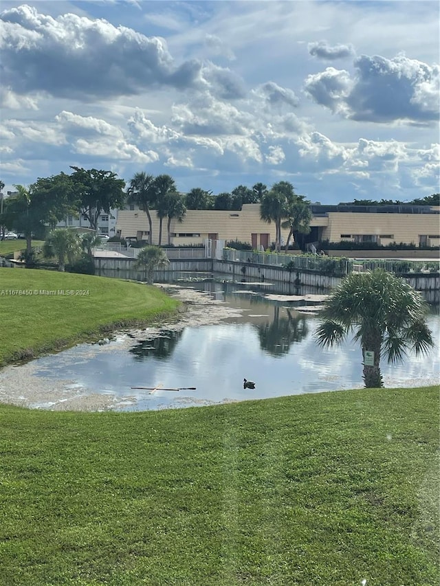 view of water feature