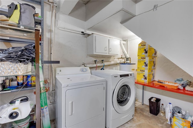 laundry area with washer and clothes dryer