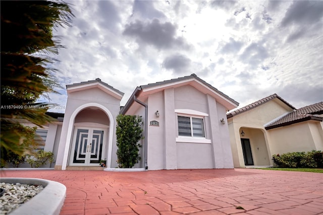 view of mediterranean / spanish home