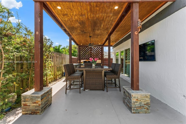 view of patio / terrace