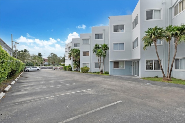 view of car parking