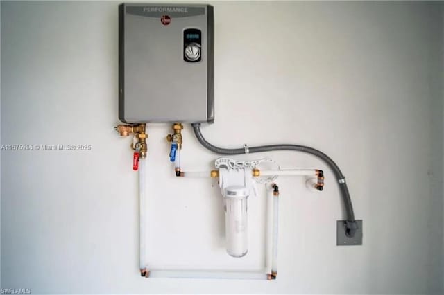 utilities with water heater