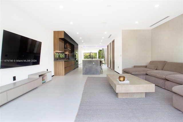420 SW 15th Rd, Miami, FL 33129 - living area featuring recessed lighting