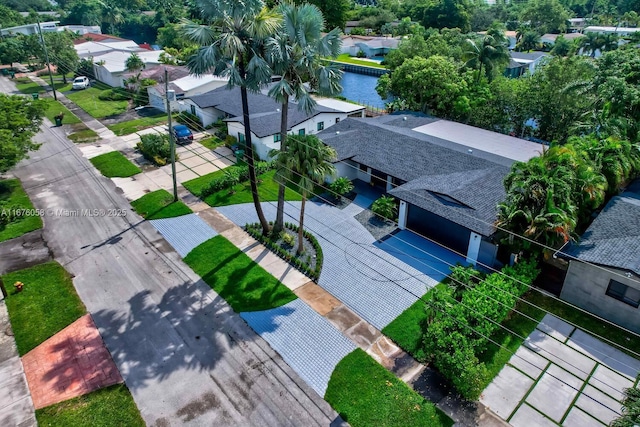 2340 NE 194th St, Miami, FL 33180 - aerial perspective of suburban area with a nearby body of water