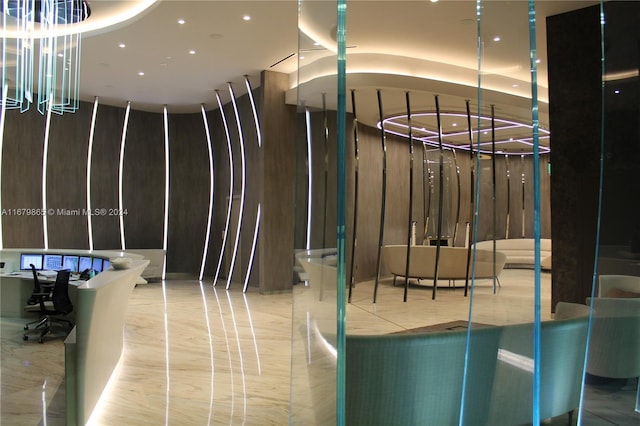 1000 Brickell Plz Unit 3112, Miami, FL 33131 - community lobby featuring recessed lighting