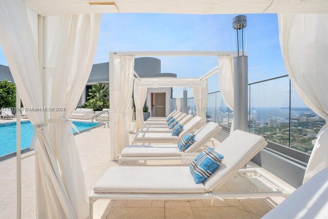 1000 Brickell Plz Unit 2907, Miami, FL 33131 - exterior space with a community pool