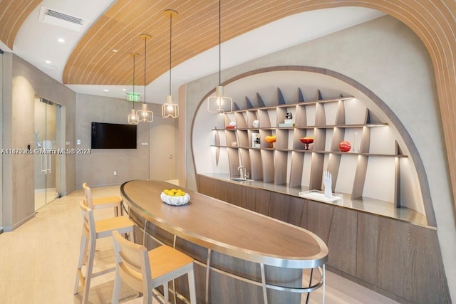1000 Brickell Plz Unit 2907, Miami, FL 33131 - wine area with recessed lighting