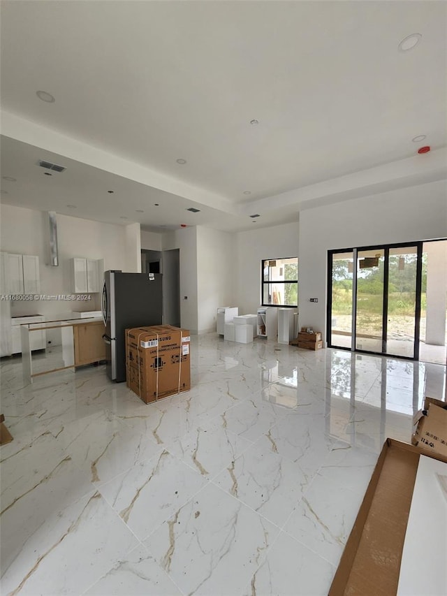 view of unfurnished living room