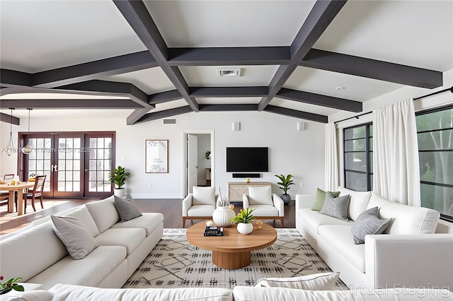 2616 Acacia Ct, Fort Lauderdale, FL 33301 - living area featuring wood finished floors and baseboards
