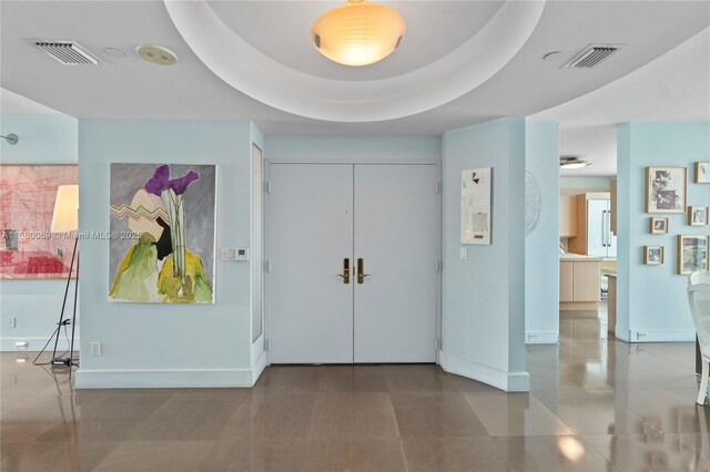 300 S Pointe Dr Unit 3204, Miami Beach, FL 33139 - foyer featuring baseboards and tile patterned flooring