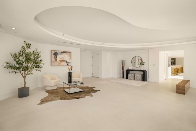55 Merrick Way Unit 808, Coral Gables, FL 33134 - unfurnished room featuring recessed lighting and a tray ceiling