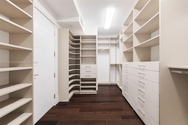 55 Merrick Way Unit 808, Coral Gables, FL 33134 - spacious closet with dark wood finished floors