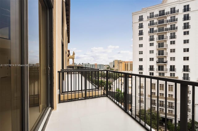 55 Merrick Way Unit 808, Coral Gables, FL 33134 - balcony featuring a view of city