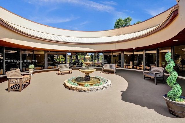 view of building lobby