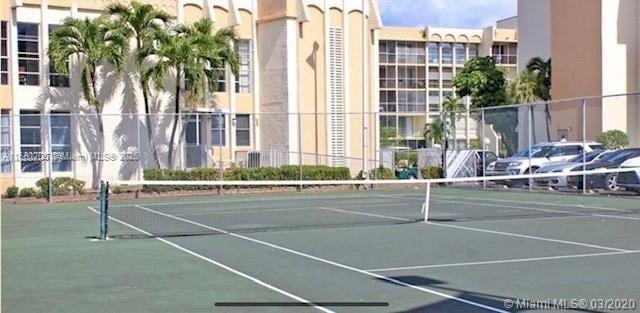 view of tennis court