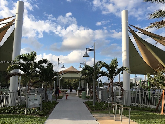 surrounding community featuring a gazebo