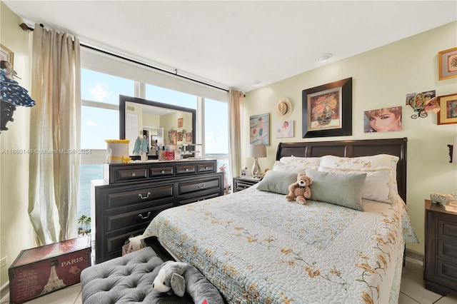 2451 Brickell Ave Unit 17G, Miami, FL 33129 - view of tiled bedroom