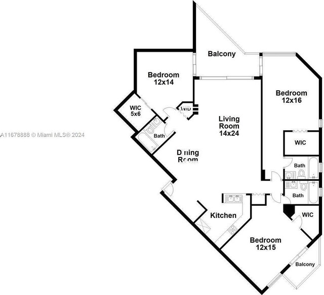 6767 Collins Ave Unit 602, Miami Beach, FL 33141 - property floor plan