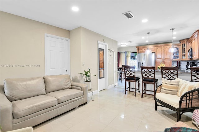 view of living room