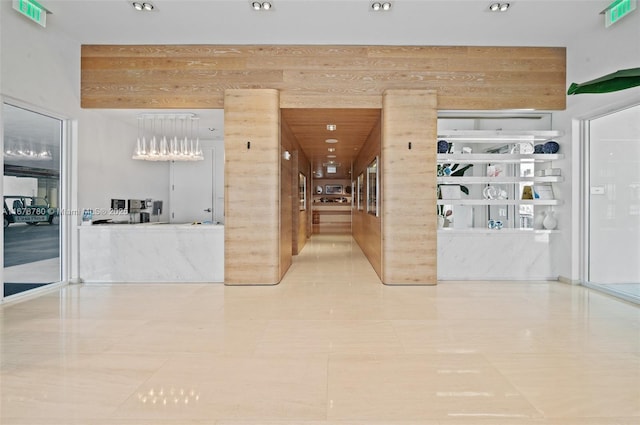 401 N Birch Rd Unit 505, Fort Lauderdale, FL 33304 - lobby featuring recessed lighting