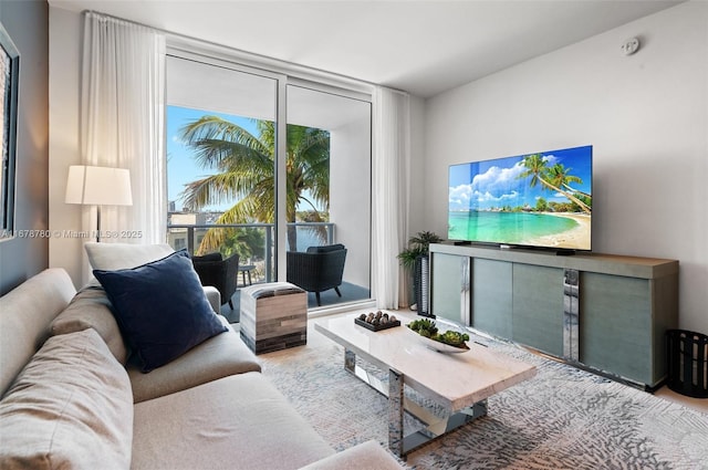 401 N Birch Rd Unit 505, Fort Lauderdale, FL 33304 - living area with expansive windows
