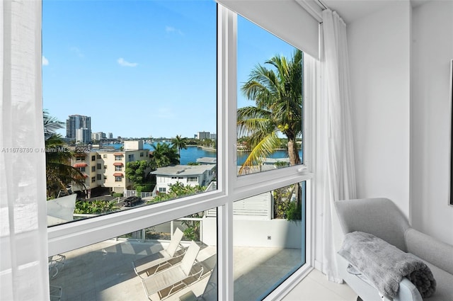 401 N Birch Rd Unit 505, Fort Lauderdale, FL 33304 - water view featuring nearby urban area