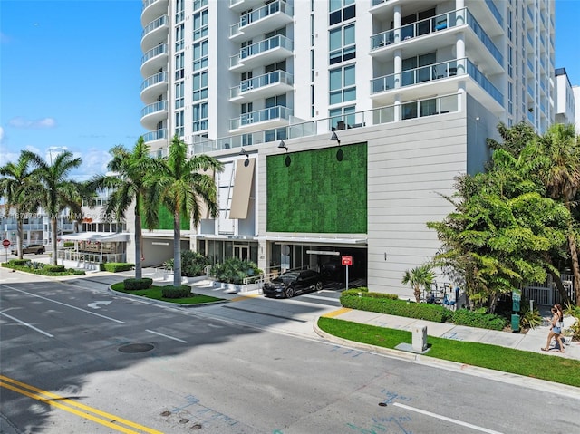401 N Birch Rd Unit 505, Fort Lauderdale, FL 33304 - view of apartment building / complex with uncovered parking