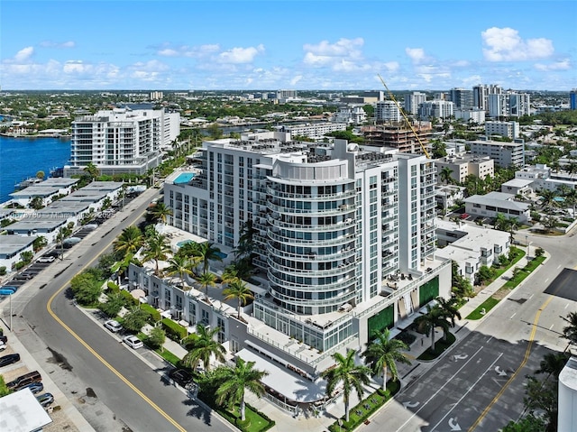 401 N Birch Rd Unit 505, Fort Lauderdale, FL 33304 - view of urban area with a large body of water