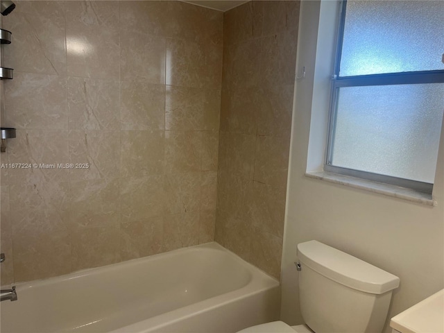 8285 Sunrise Lakes Blvd Unit 308, Sunrise, FL 33322 - full bathroom featuring toilet and washtub / shower combination