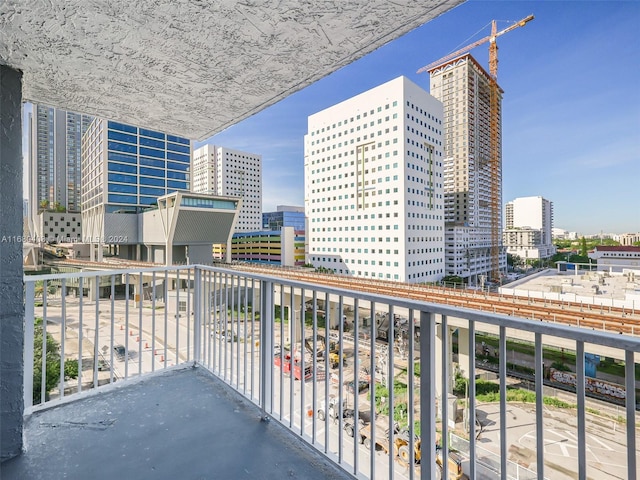 850 N Miami Ave Unit W-906, Miami, FL 33136 - balcony featuring a view of city